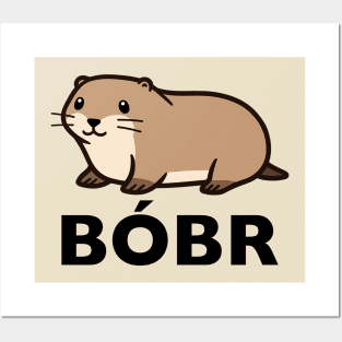 Kawaii Bober - Cute Beaver Posters and Art